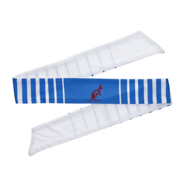 Fasce Tennis Australian Australian Ace Line Fascia  Bianco/Azzurro  Bianco/Azzurro TEXFA0008002A