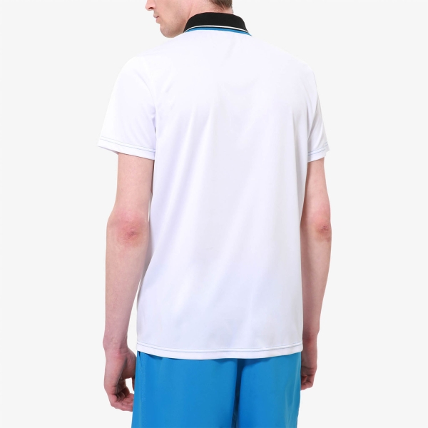 Australian Ace Technical Polo - Bianco/Blu