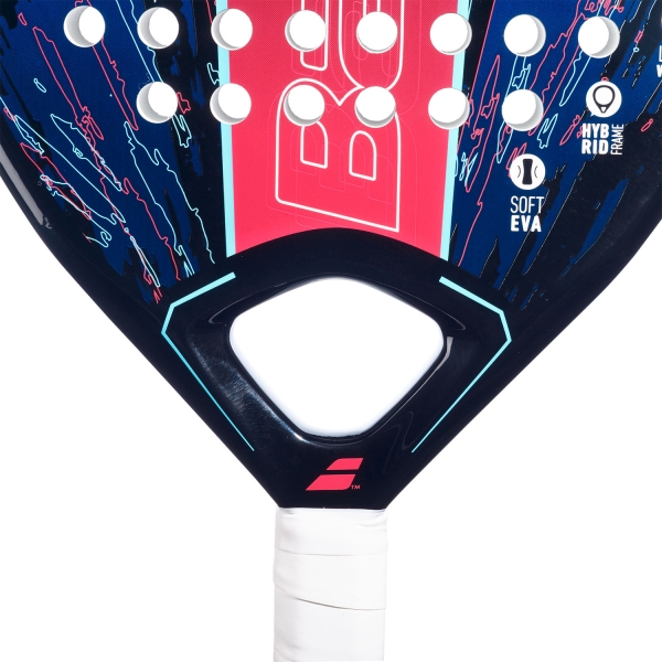 Babolat Contact Padel - Black/Blue/Red