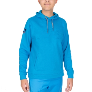 Boy Tracksuit and Hoodie Babolat Exercise Hoodie Boy  Blue Aster 4JP10414049