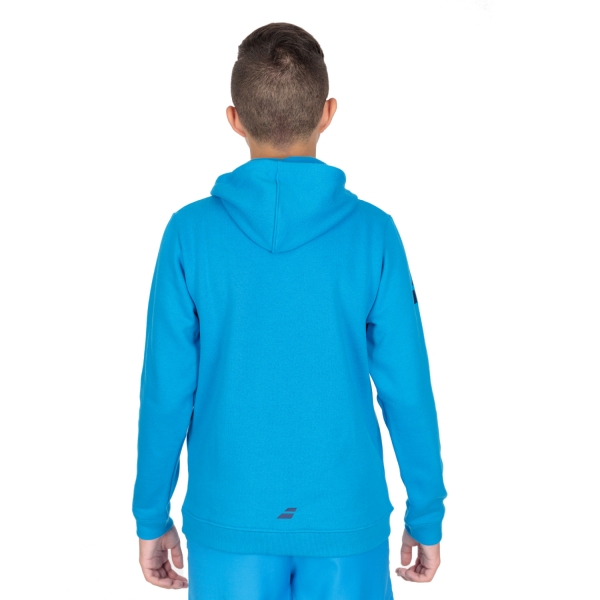 Babolat Exercise Hoodie Boy - Blue Aster
