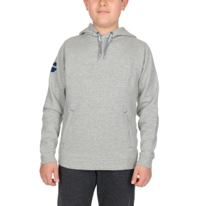 Boy Tracksuit and Hoodie Babolat Exercise Hood Hoodie Junior  High Rise Heather 4JTA0413002