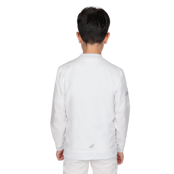 Babolat Play Jacket Boy - White