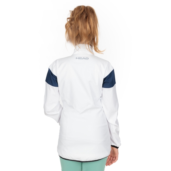 Head Club 22 Jacket Girl - White/Dark Blue