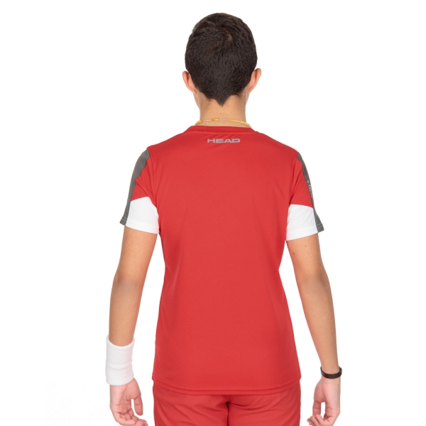 Head Club 22 Tech T-Shirt Boy - Red