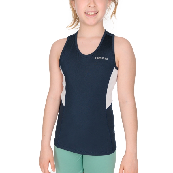 Top e Maglie Girl Head Head Club Tank Girl  Dark Blue  Dark Blue 816469 DB