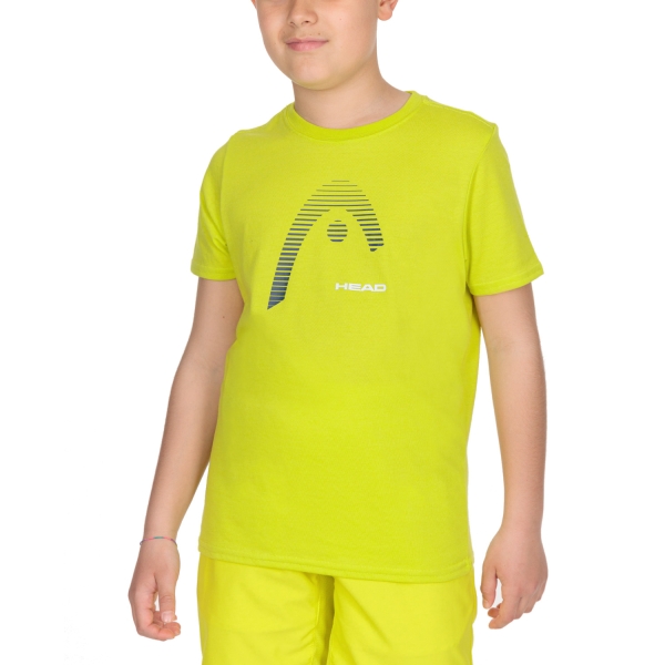 Polo y Camiseta de Tenis Niño Head Club Carl Camiseta Nino  Yellow 816509YW