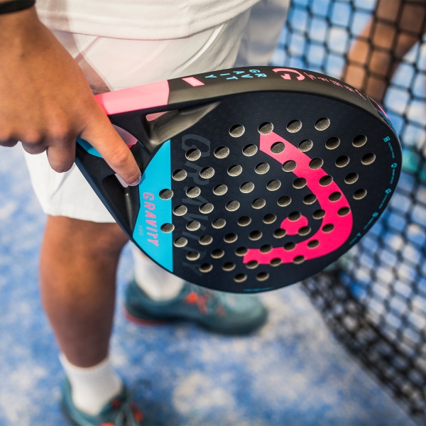 Head Gravity Pro Padel - Black/Pink/Blue