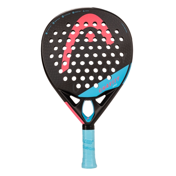 Head Gravity Padel Racket Head Gravity Pro Padel  Black/Pink/Blue 228162