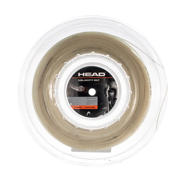 Cordaje Multi-Filamento Head MultiPower Velocity 1.30 Bobina 200 m  Natural 281414 16NT