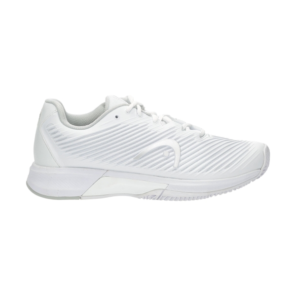 Calzado Tenis Mujer Head Revolt Pro 4.0 Clay  White/Grey 274152 WHGR