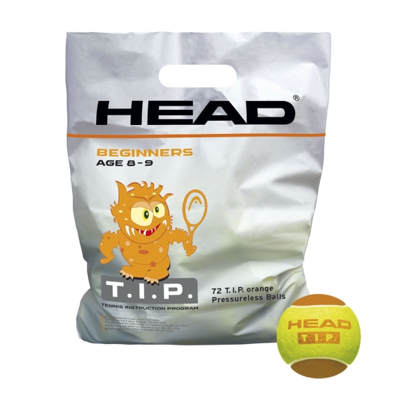 Head T.I.P Orange - Confezione da 72 Palline