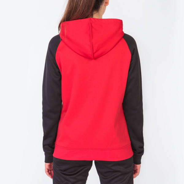 Joma Academy IV Hoodie - Red/Black