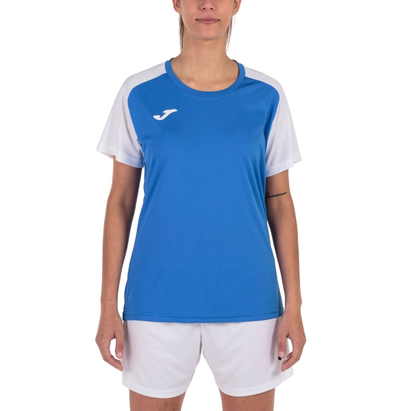 Camisetas y Polos de Tenis Mujer Joma Academy IV Camiseta  Royal/White 901335.702