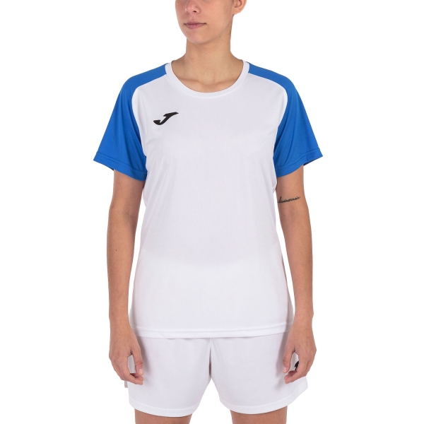 Camisetas y Polos de Tenis Mujer Joma Academy IV Camiseta  White/Royal 901335.207