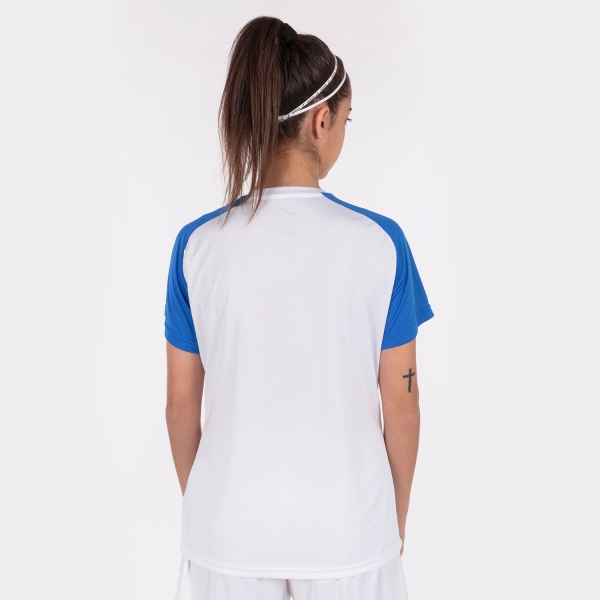 Joma Academy IV T-Shirt - White/Royal