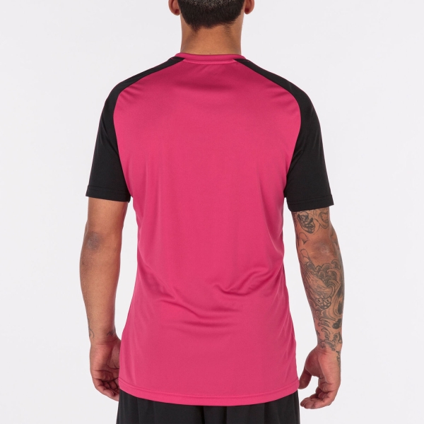 Joma Academy IV T-Shirt - Fuchsia/Black