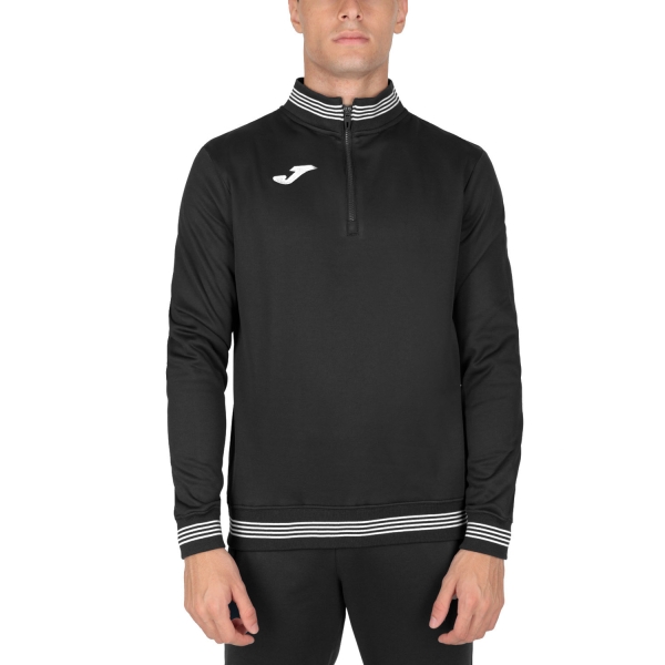 Men's Tennis Shirts and Hoodies Joma Campus III Shirt  Black 101589.100