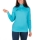 Joma Championship VI Sweatshirt - Fluor Turquoise/Navy