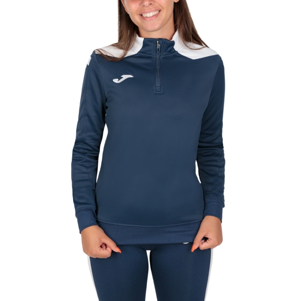 Maglie e Felpe Tennis Donna Joma Joma Championship VI Sweatshirt  Navy/White  Navy/White 901268.332