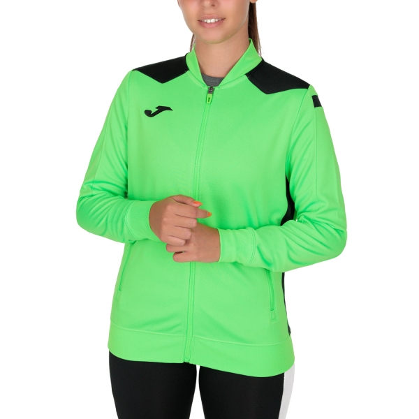 Tennis Women's Jackets Joma Championship VI Jacket  Fluor Green/Black 901267.021