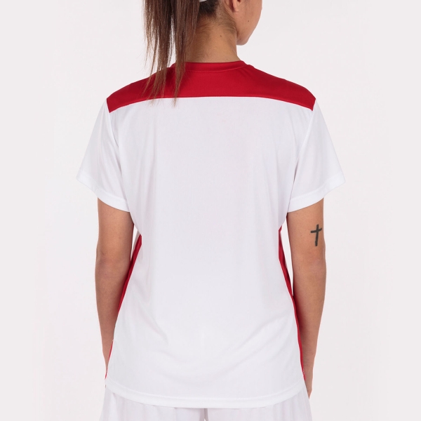 Joma Championship VI Logo T-Shirt - White/Red