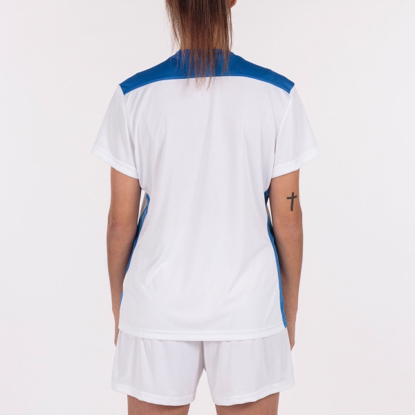 Joma Championship VI T-Shirt - White/Royal