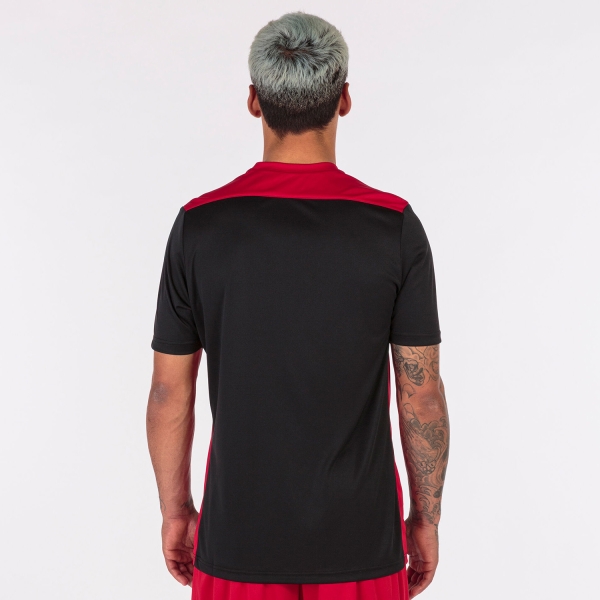 Joma Championship VI Camiseta - Black/Red