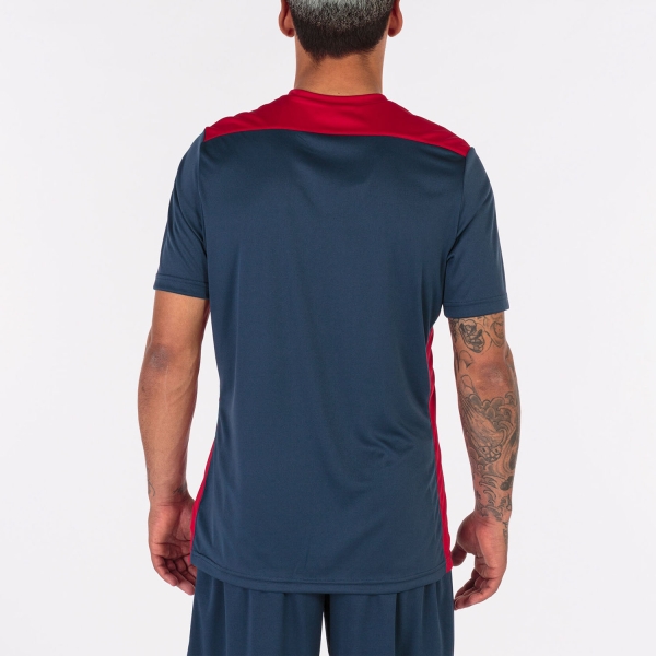 Joma Championship VI Camiseta - Navy/Red