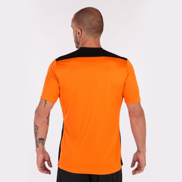 Joma Championship VI Camiseta - Orange/Black