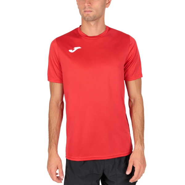 Camisetas de Tenis Hombre Joma Combi Camiseta  Red/White 100052.600