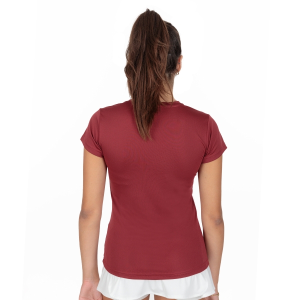 Joma Combi T-Shirt - Bordeaux/White