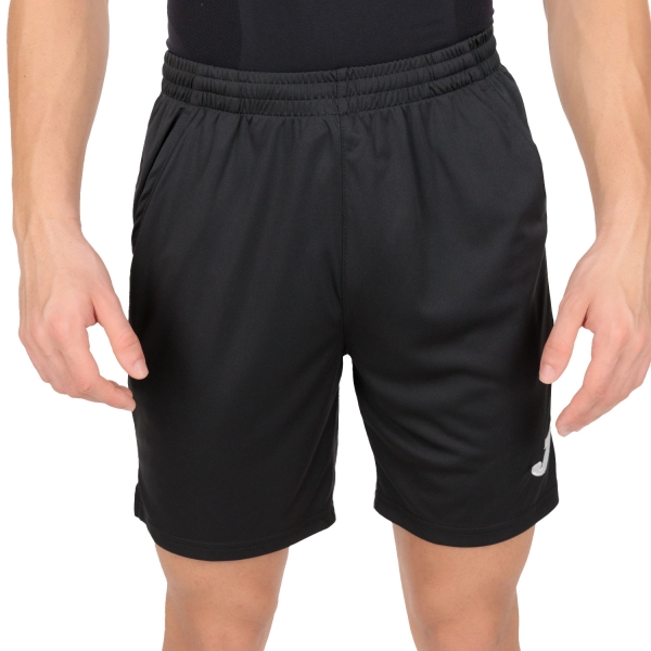 Men's Tennis Shorts Joma Drive 7.5in Shorts  Black/White 100438.100