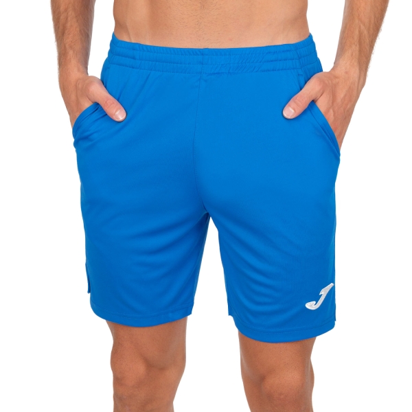 Joma Drive 7.5in Shorts de Tenis Hombre - Blue/White