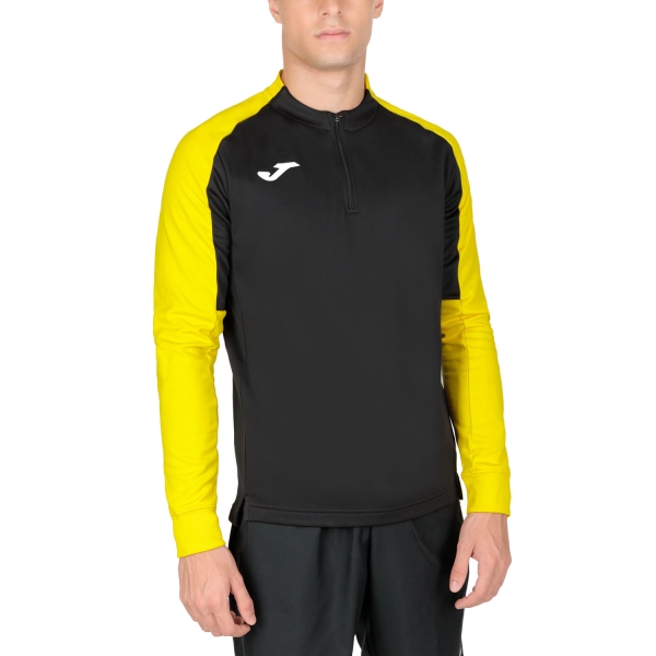 Joma Eco Championship Sweatshirt Black Yellow - sudadera de hombre