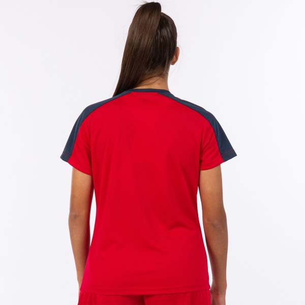 Joma Eco Championship Logo Camiseta - Red/Navy