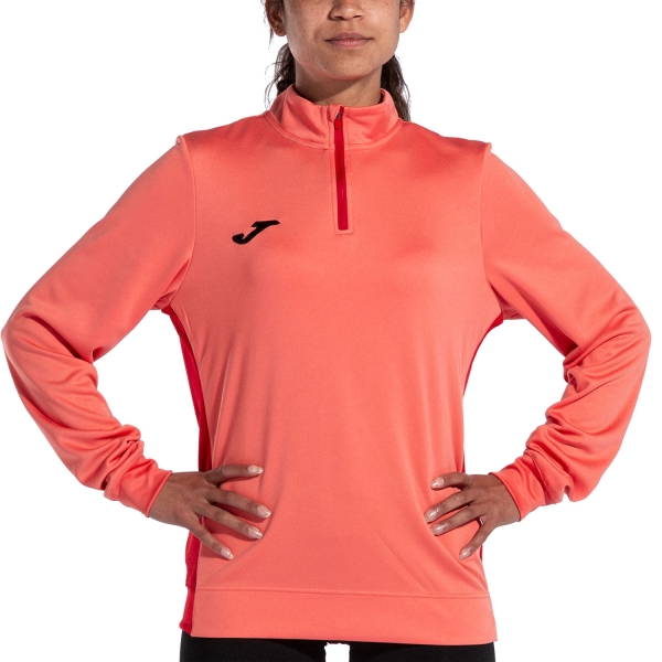 Women's Tennis Shirts and Hoodies Joma Winner II Shirt  Fluor Orange 901678.090