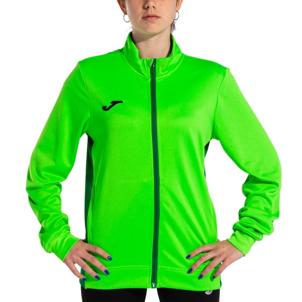 Women's Tennis Shirts and Hoodies Joma Winner II Sweatshirt  Fluor Green 901679.024