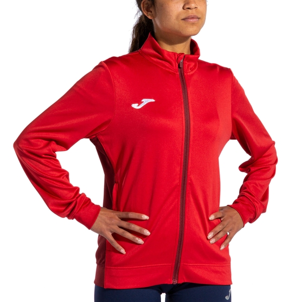 Women's Tennis Shirts and Hoodies Joma Winner II Sweatshirt  Red 901679.615