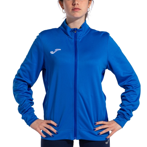 Joma Academy IV Sudadera de Tenis Mujer - Navy/Fluor Turquoise