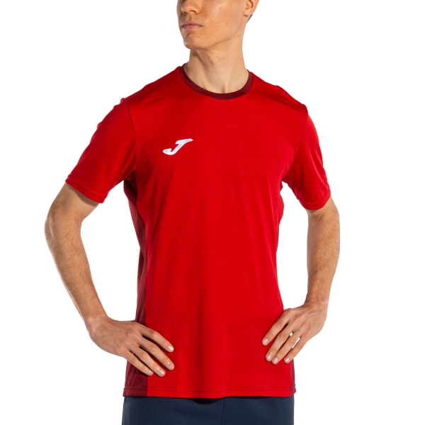 Maglietta Tennis Uomo Joma Winner II Maglietta  Red 101878.615