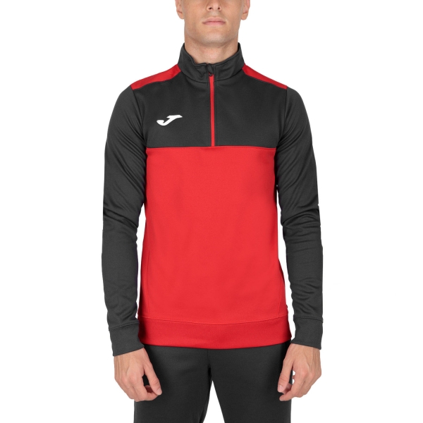 Men's Tennis Shirts and Hoodies Joma Winner Shirt  Red/Black 100947.601