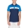 K-Swiss Core Team Block Polo - Navy/French Blue/White