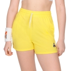 Le Coq Sportif Corner Essentiels 4in Shorts - Lemon Zest