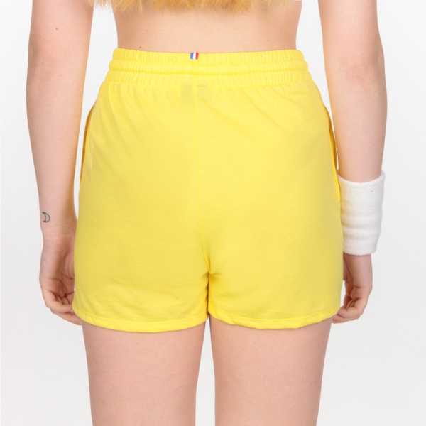 Le Coq Sportif Corner Essentiels 4in Shorts - Lemon Zest