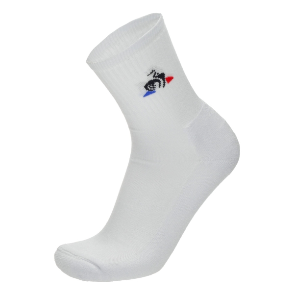 Tennis Socks Le Coq Sportif Logo Socks  New Optical White 2220117