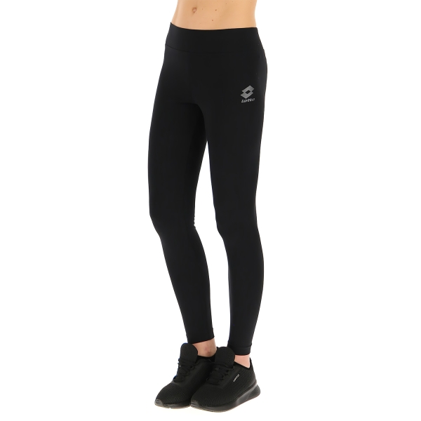Women's Tennis Pants and Tights Lotto Smart IV Tights  All Black 2182381CL