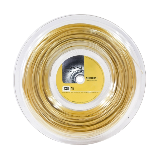 Monofilament String Luxilon 4G 1.30 200 m Reel  Gold WRZ990142