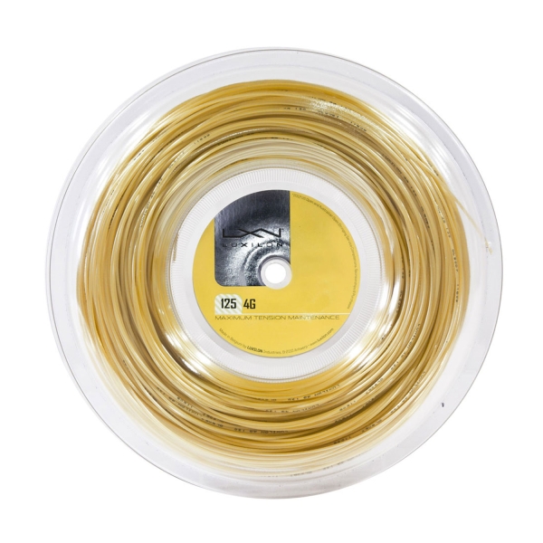 Monofilament String Luxilon 4G 1.25 200 m Reel  Gold WRZ990141