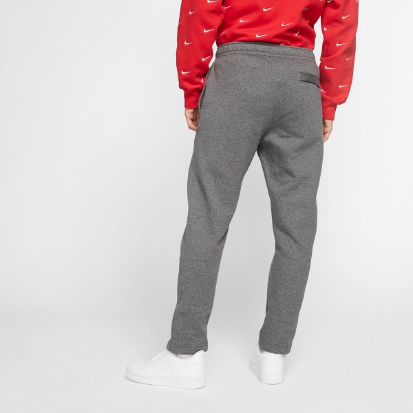 Nike Club Logo Pants - Charcoal Heather/Anthracite/White